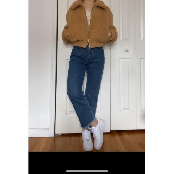 Urban Outfitter Teddy Jacket in honey - Picture 2 of 6